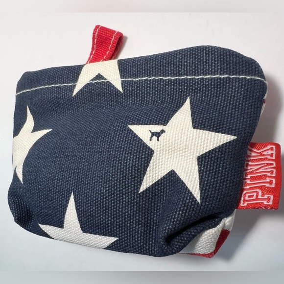 VS PINK CANVAS MAKEUP BAG & COIN PURSE - Picture 7 of 15